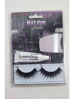 Fright Night Bat Girl Lashes New Halloween False Eyelashes Costume Cosplay